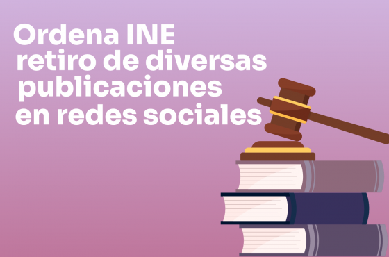 Ordena INE retiro de diversas publicaciones en redes sociales