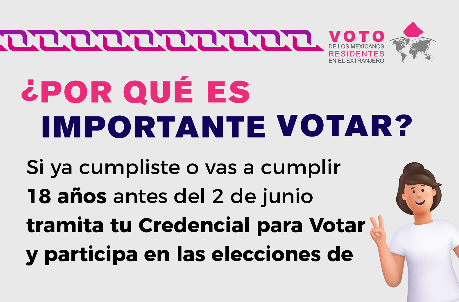 ¿Por qué es importante votar?