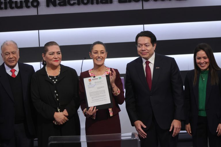 Registro Candiatura de la Coalición "Sigamos haciendo Historia".