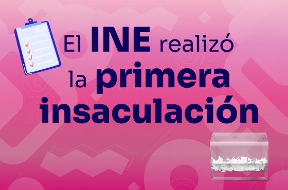 El INE realizó la primera insaculación