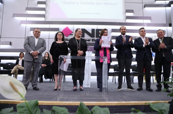 Registro de la Candidatura a la Presidencia de Xochitl Gálvez