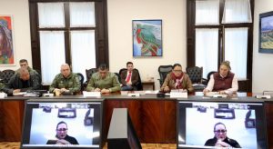 Guadalupe Taddei en la reunión del Plan de Seguridad para candidatas y candidatos