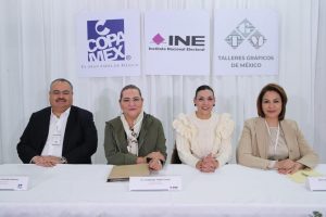 Guadalupe Taddei en el acuerdo de impresión de boletas electorales