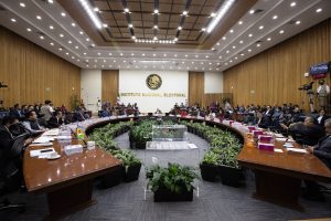 Sesión del Consejo General del INE