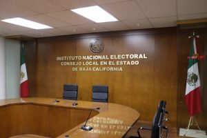 Sala del Consejo Local del INE Baja California