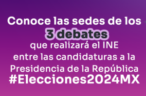 Botón para acceder a la cápsula de audio sobre los debates para las elecciones de 2024