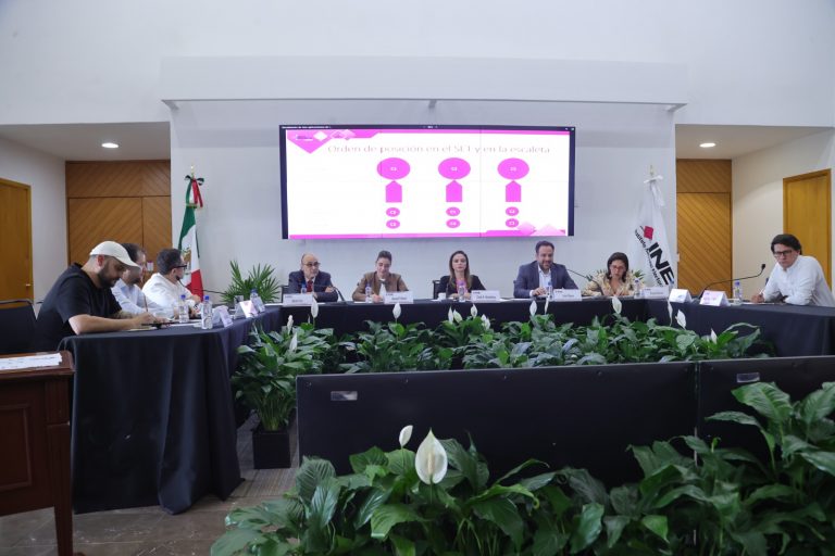 Sesión Pública de la Mesa de Representantes de los Debates Presidenciales.