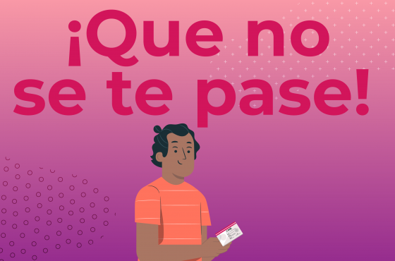 ¡Que no se te pase!