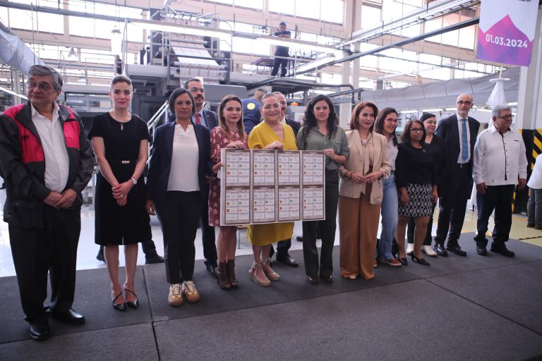 Inicio del Ciclo de la Producción de Boletas Electorales para el Proceso Electoral Federal 2023-2024.