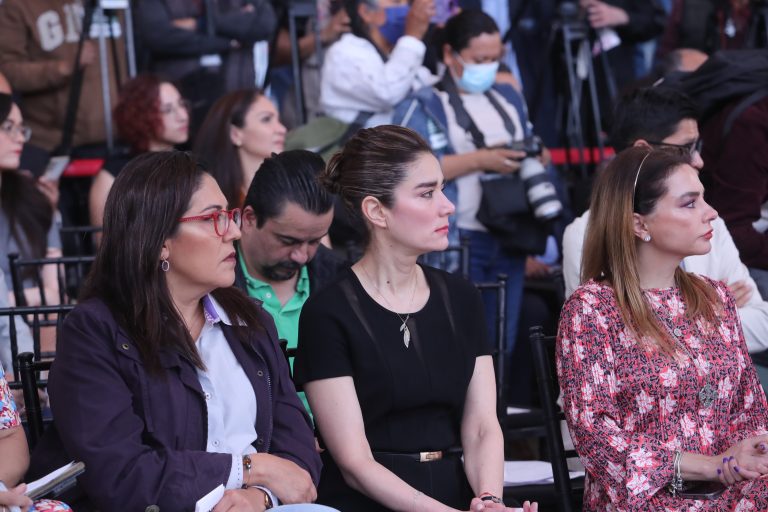 Claudia Zavala Pérez, Dania Ravel cuevas y Carla Humphrey Jordan, Consejeras Electorales del INE.