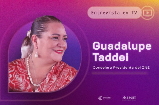 Consejera Presidenta, Guadalupe Taddei