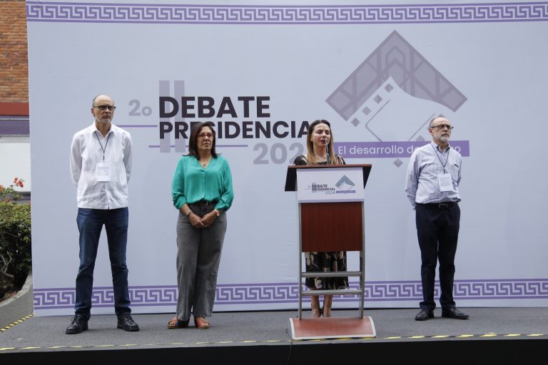 Preparativos del Segundo Debate Presidencial.