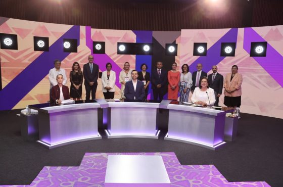 Consejerias y candidaturas , durante el Primer Debate Presidencial