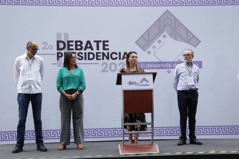 Preparativos del Segundo Debate Presidencial.