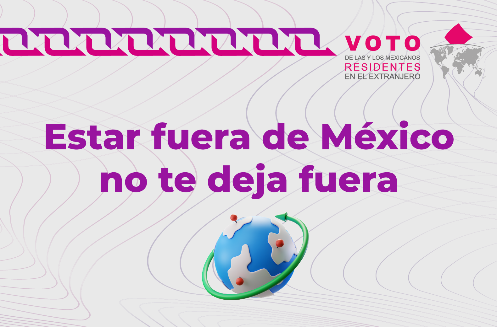 Estar fuera de México no te deja fuera