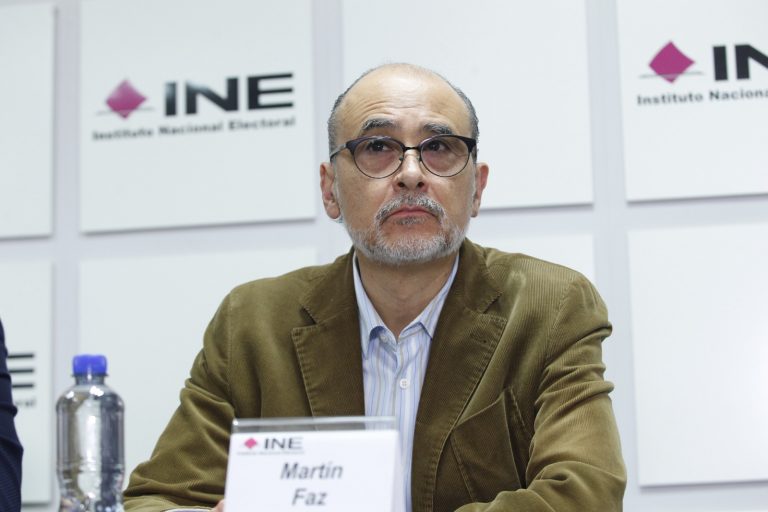 Martín Faz Mora, Consejero Electoral e integrante de la Comisión Temporal de Debates.