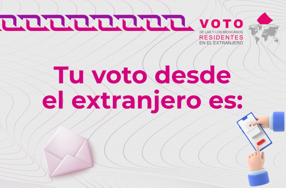 Tu voto desde el extranjero es:
