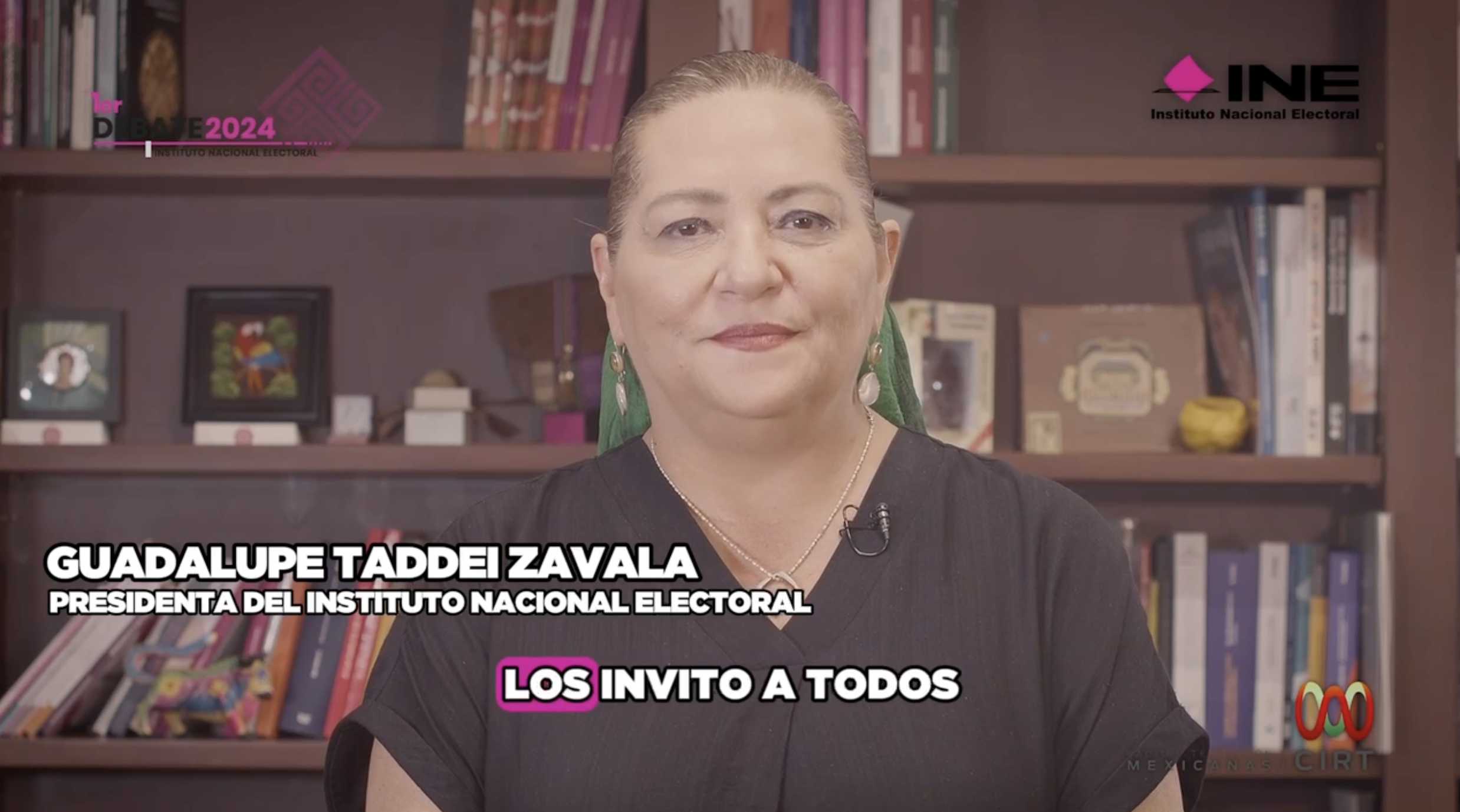 Consejera Presidenta, Guadalupe Taddei