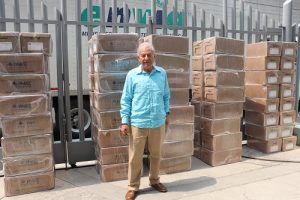Consejero Presidente con cajas con listas nominales