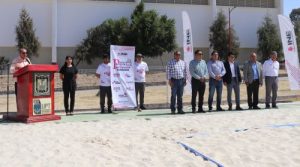 Autoridades del INE Tlaxcala y la UPTX durante la ceremonia