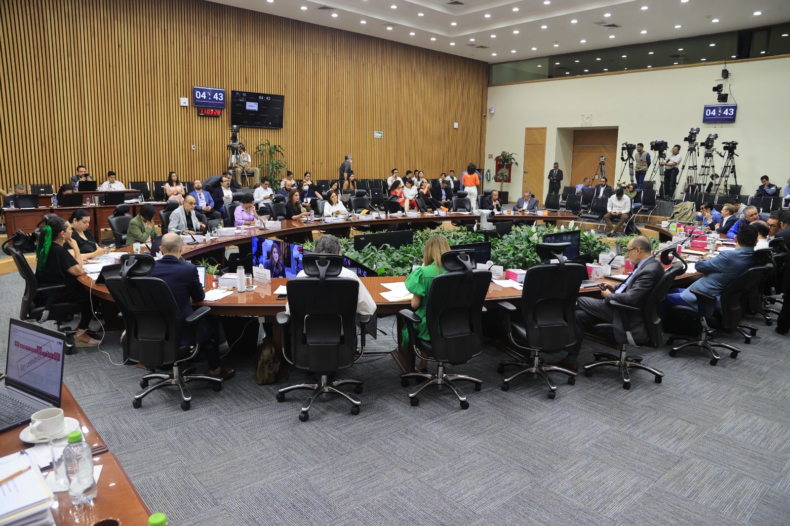 Sesión del Consejo General del INE