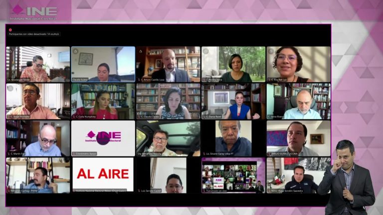 Sesión Extraordinaria Virtual del Consejo General.