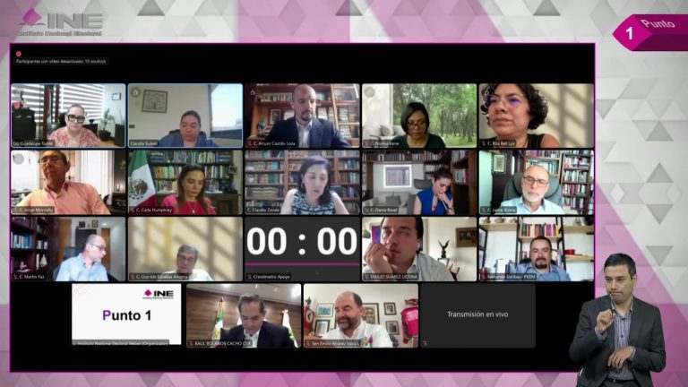 Sesión Extraordinaria Virtual del Consejo General.