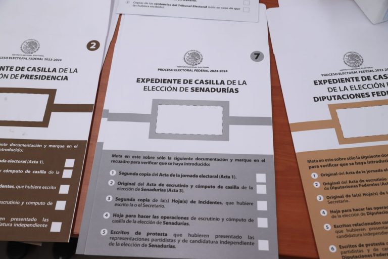 Inicio de la Distribución de la Documentación Electoral con Emblemas del PEF 2023-2024
