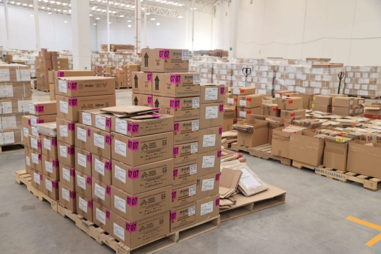 Inicio de la Distribución de la Documentación Electoral con Emblemas del PEF 2023-2024