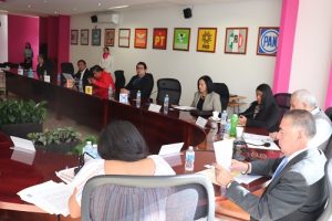 Candidatas al Senado de la República durante el anuncio de Foro de propuestas