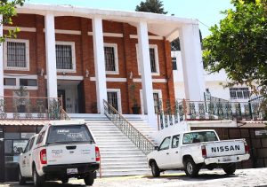Fachada del inmueble del INE Tlaxcala