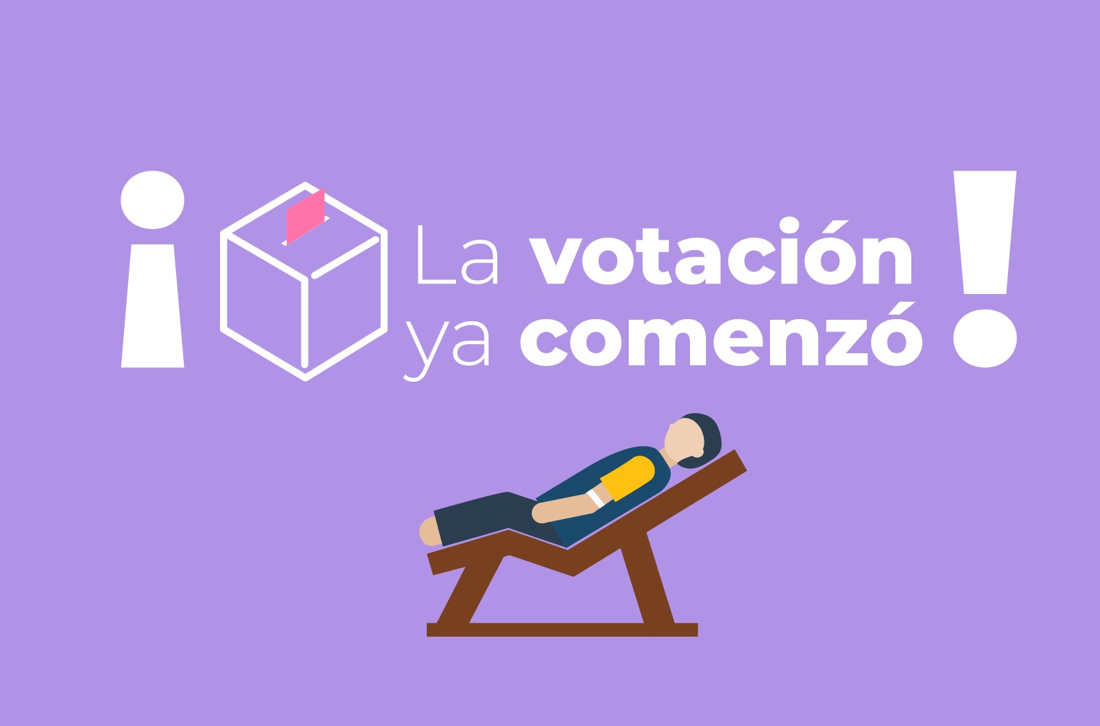 ¡La votación ya comenzó!