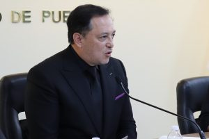 Presidente del Consejo Local del INE Puebla, haciendo uso de la voz