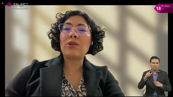 Rita Bell ópez Vences, Consejera Electoral.