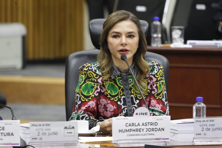 Carla Humphrey Jordan, Consejera Electoral.