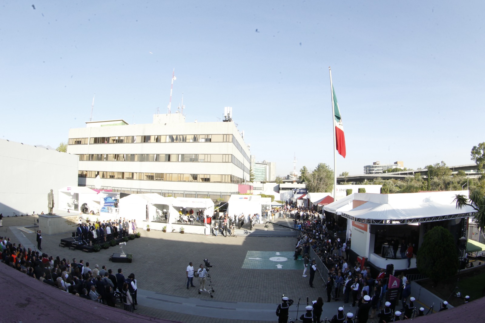 Honores a la bandera de la Elección 2024