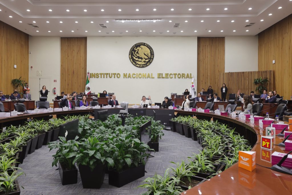 Sesión del Consejo General del INE