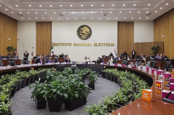 Sesión del Consejo General del INE