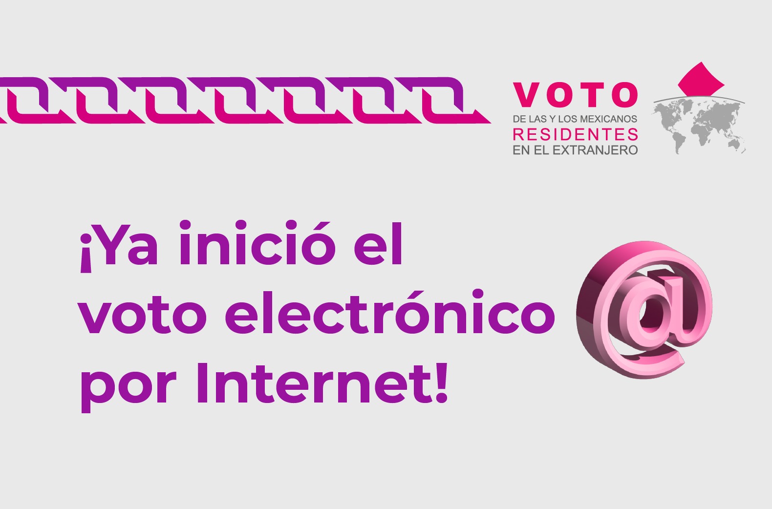 ¡YA inició el voto electrónico por internet!