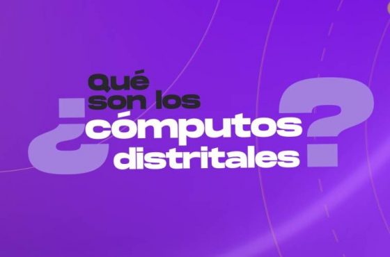 Botón para acceder a la cápsula de audio sobre cómputos distritales