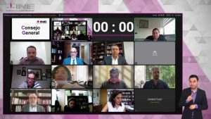 Botón para acceder a la cápsula de audio del Resumen de la sesión del Consejo General del INE