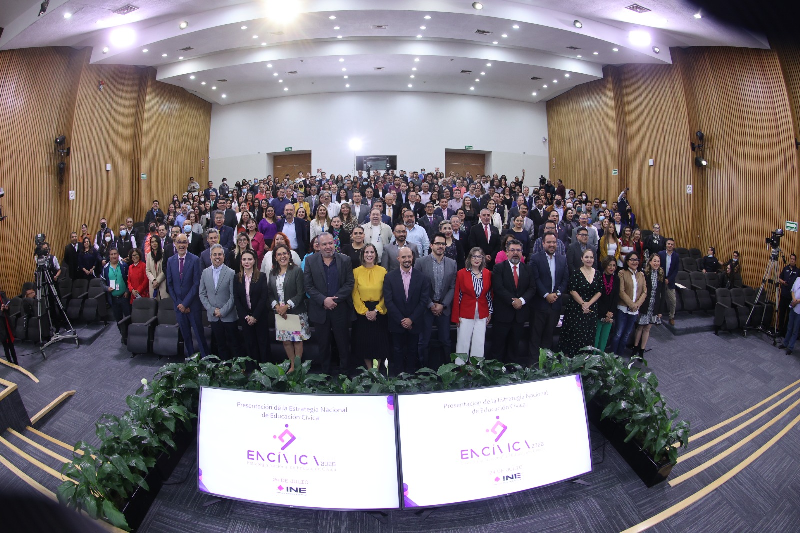 Presentación de la Estrategia Nacional de Educación Cívica 2024-2026