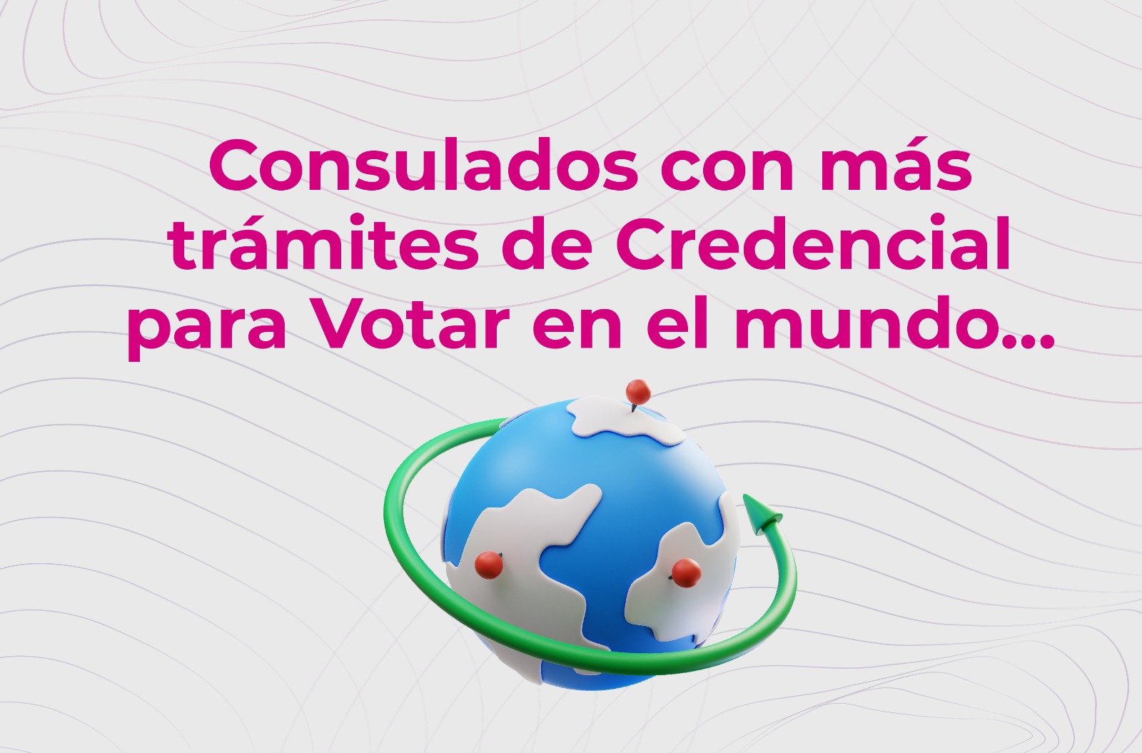 Consulados con más trámites de Credencial para Votar en el Mundo