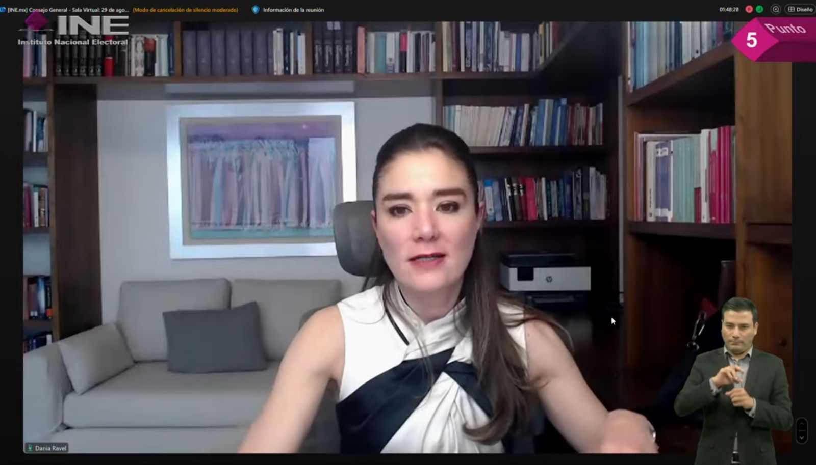 Dania Ravel Cuevas, Consejera Electoral