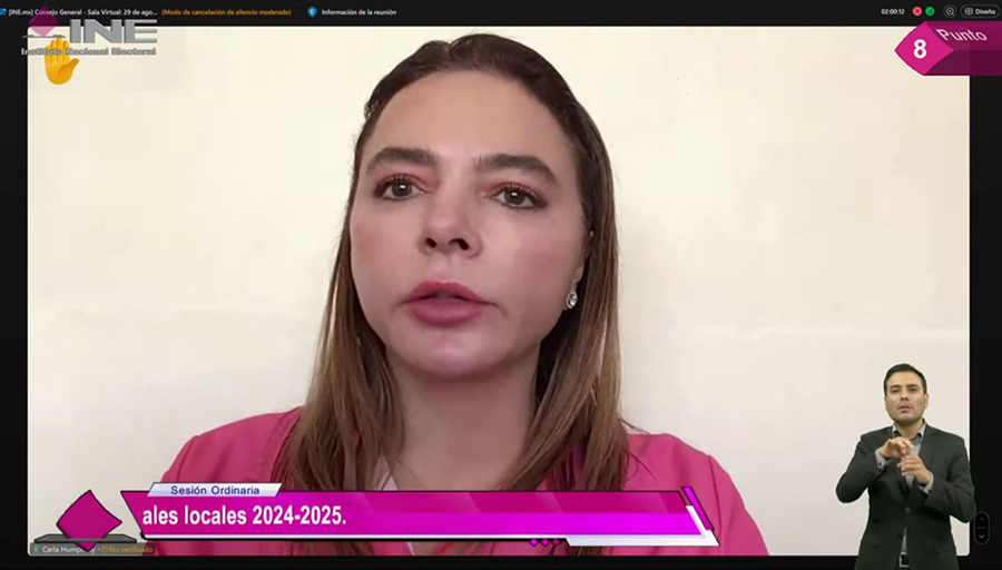 Carla Humphrey, Consejera Electoral
