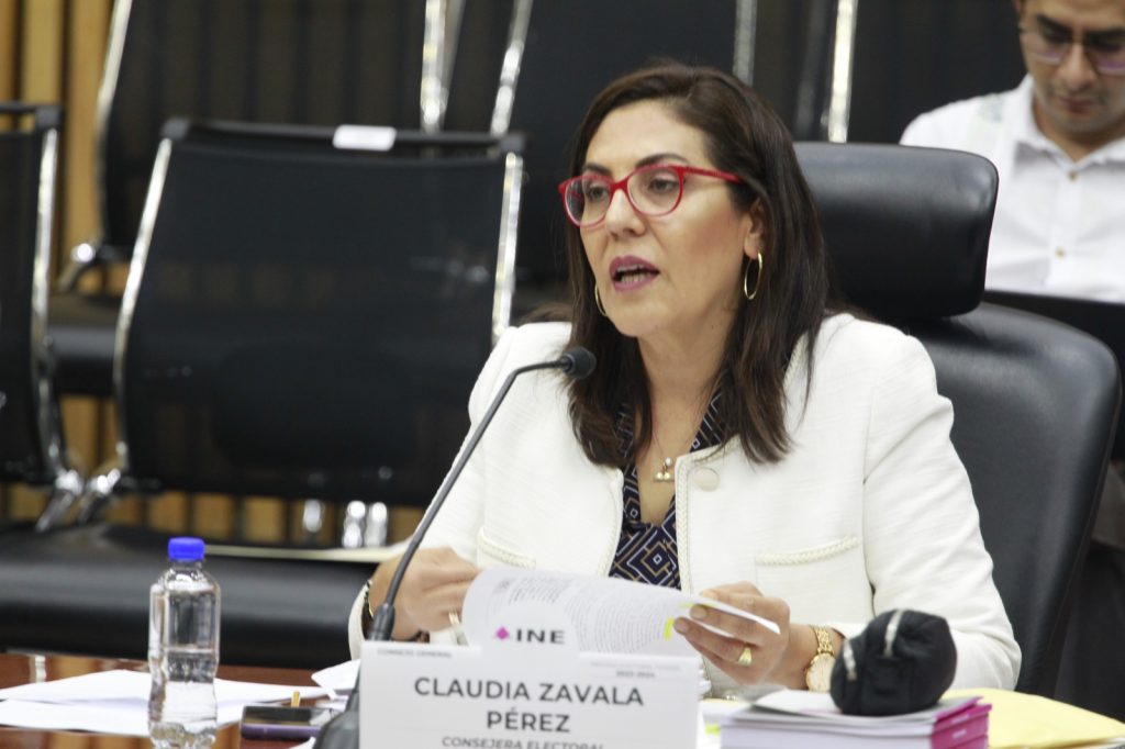 Claudia Zavala, Consejera Electoral
