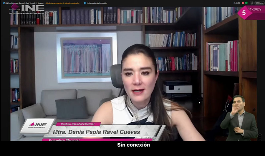 Dania Ravel, Consejera Electoral