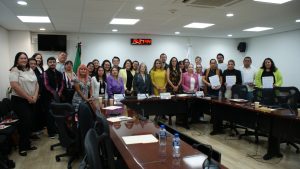 Participantes en el taller de primeros auxilios psicológicos