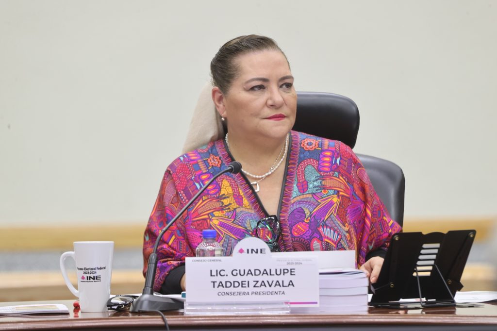 Guadalupe Taddei, Consejera Presidenta del INE