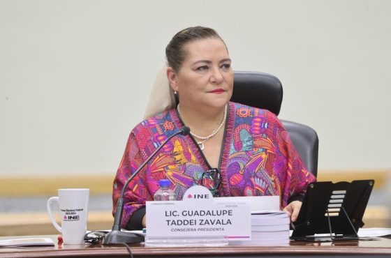 Guadalupe Taddei, Consejera Presidenta del INE
